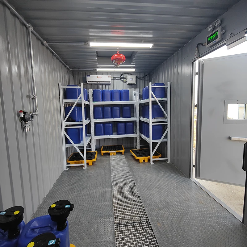 Walk-in Explosion-proof Hazardous Waste Container Warehouse