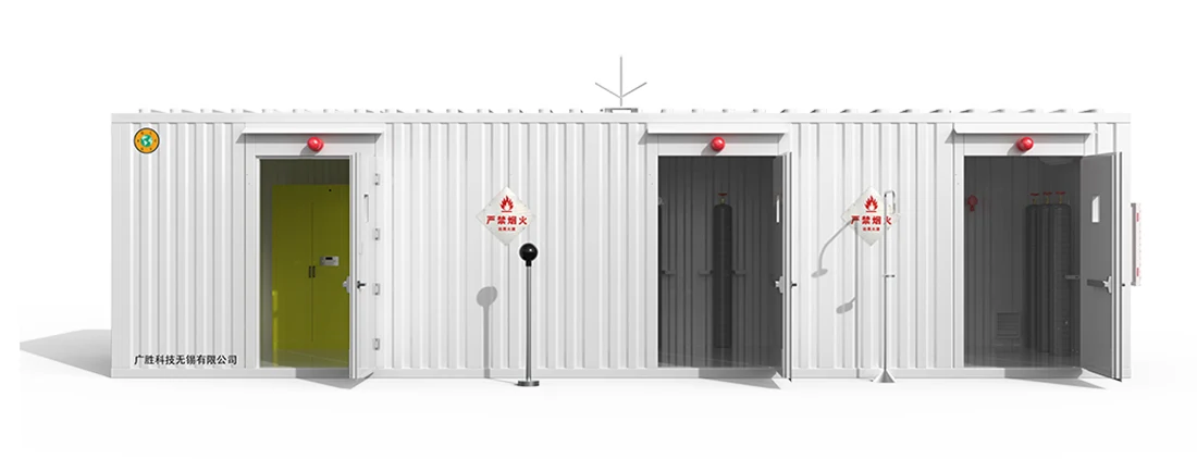 Walk-in Explosion-proof Hazardous Waste Container Warehouse