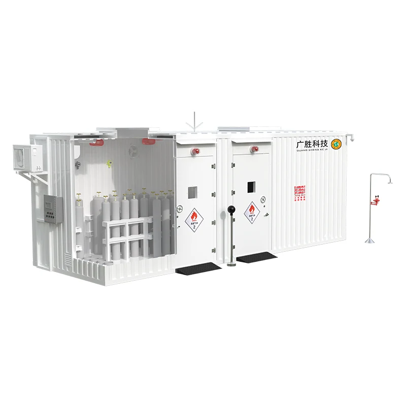 Walk-in Eksplosjonssikker gassflaskelagercontainerlager